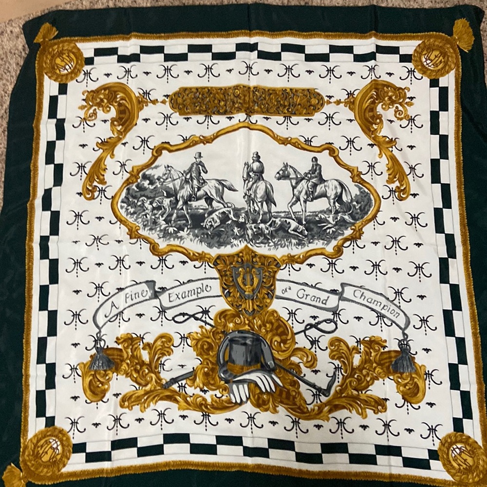Silk scarf
